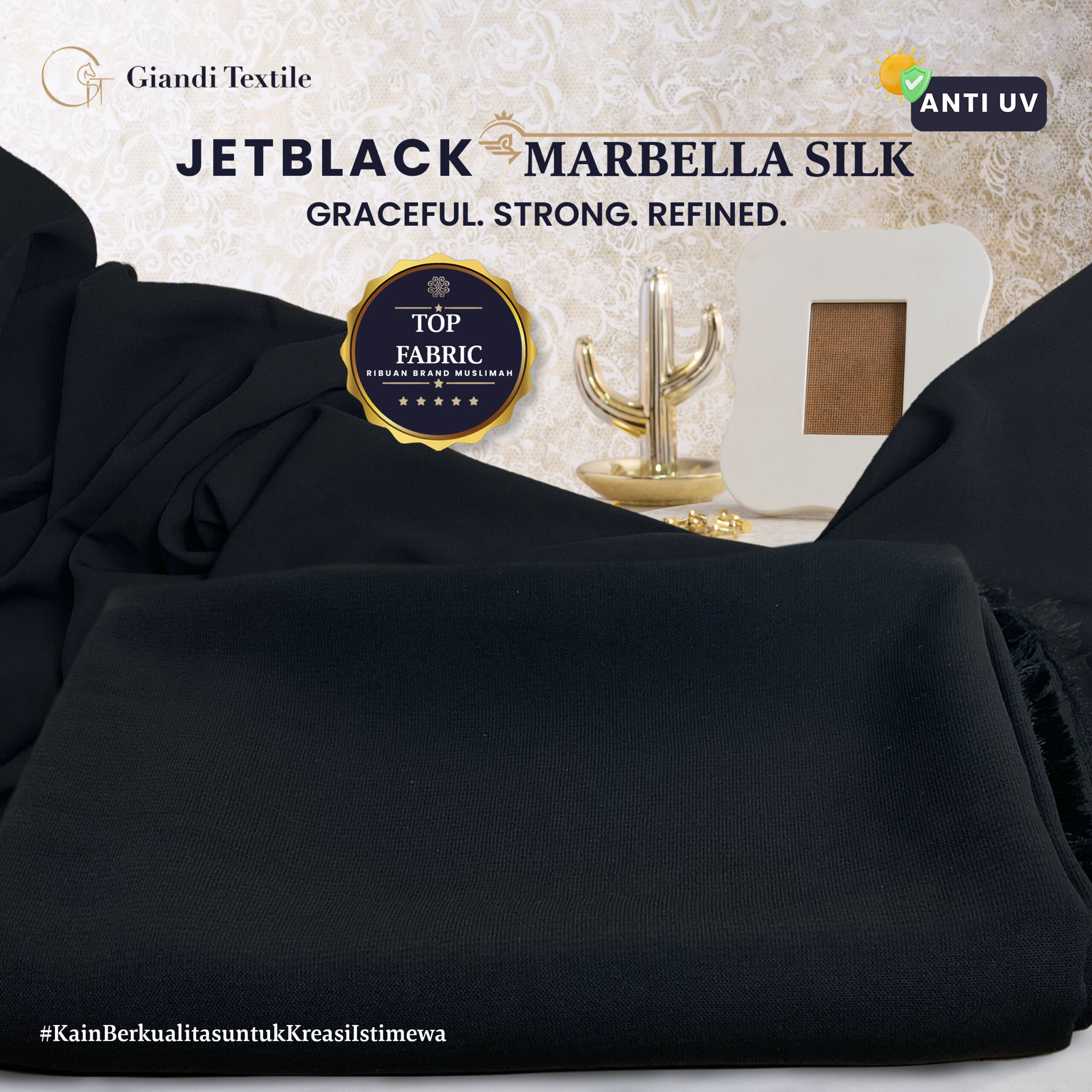 Jetblack MARBELLA SILK Anti-UV